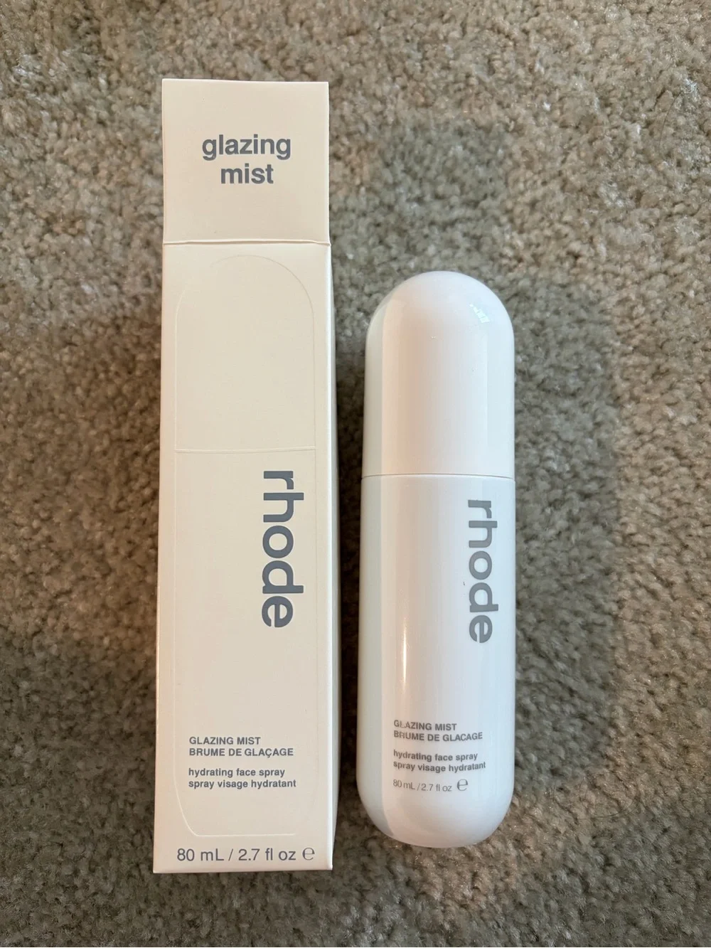 RHODE Glazing Mist Hydrating Face Spray - 2.7fl oz NWT